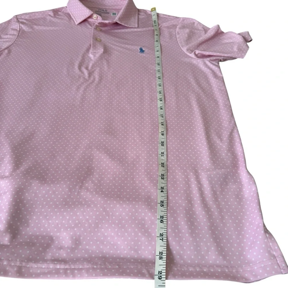 Polo by Ralph Lauren Pink Polo Shirt with Blue Pony